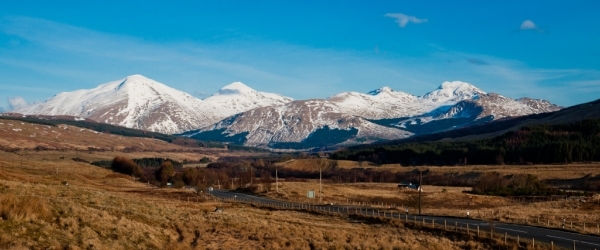 View of Ben More from Tyndrum